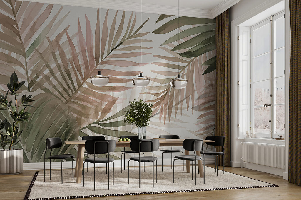 Palmas en verde oliva — interior 6