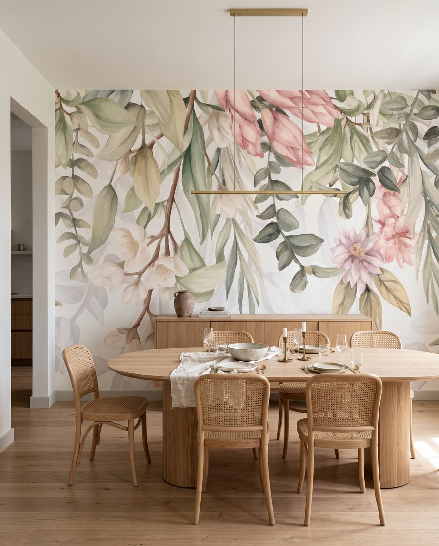 Ramas floridas colgantes — interior 5