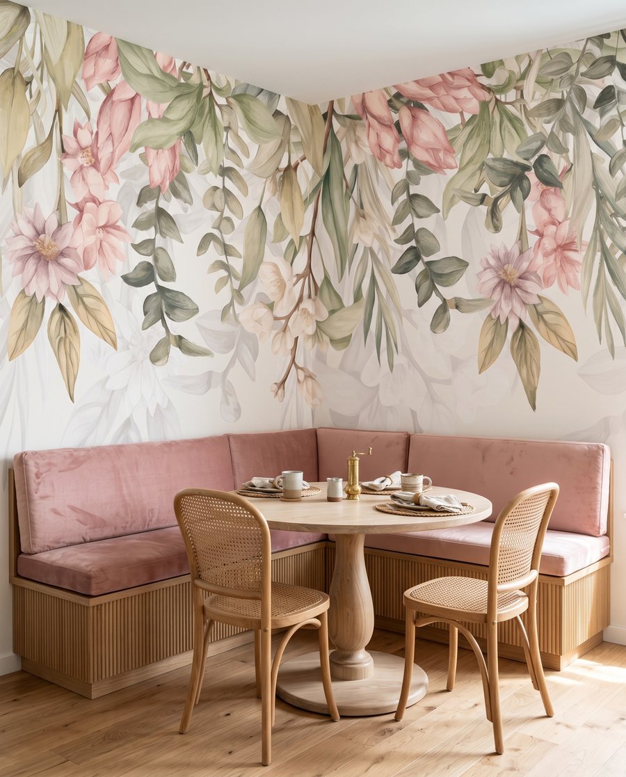 Ramas floridas colgantes — interior 6
