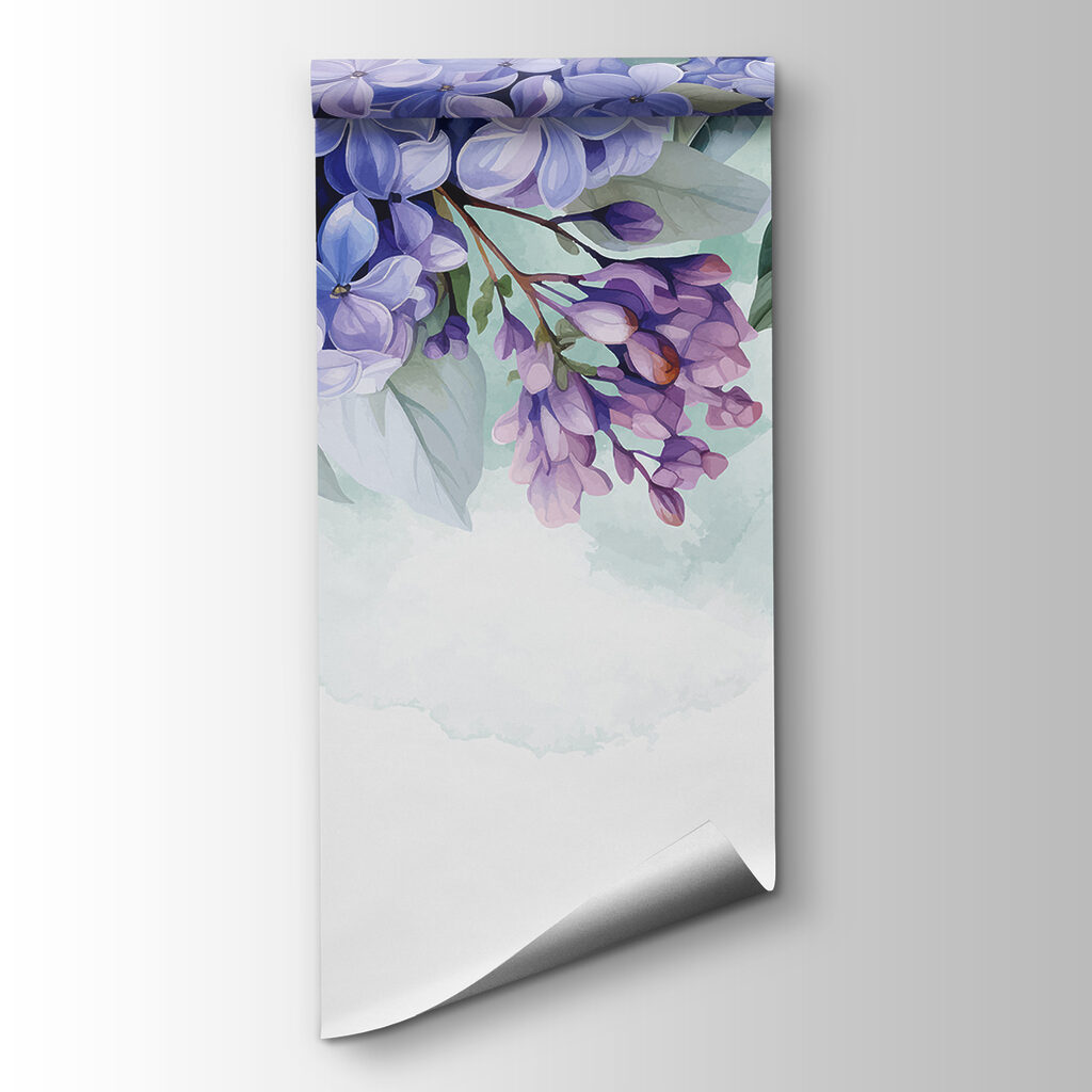 Racimos de flores moradas — vista del producto