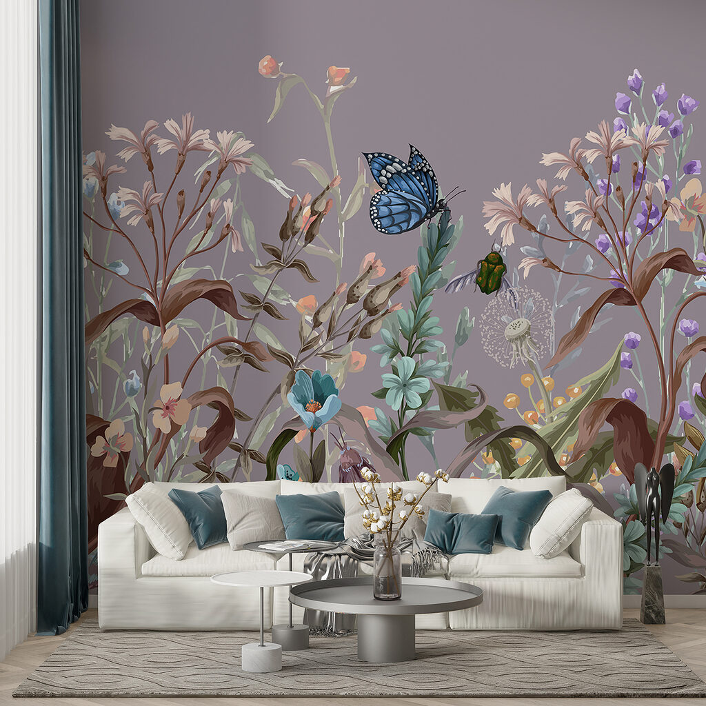 Mariposa entre tallos finos — interior 4