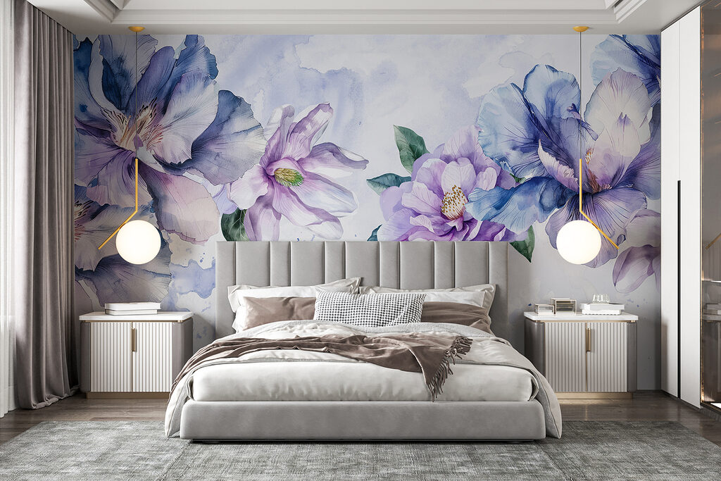 Flores sobre color difuminado — interior 2