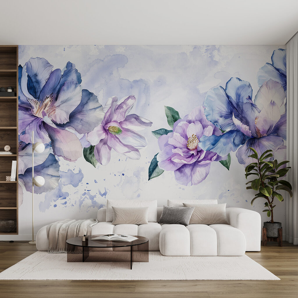 Flores sobre color difuminado — interior 4