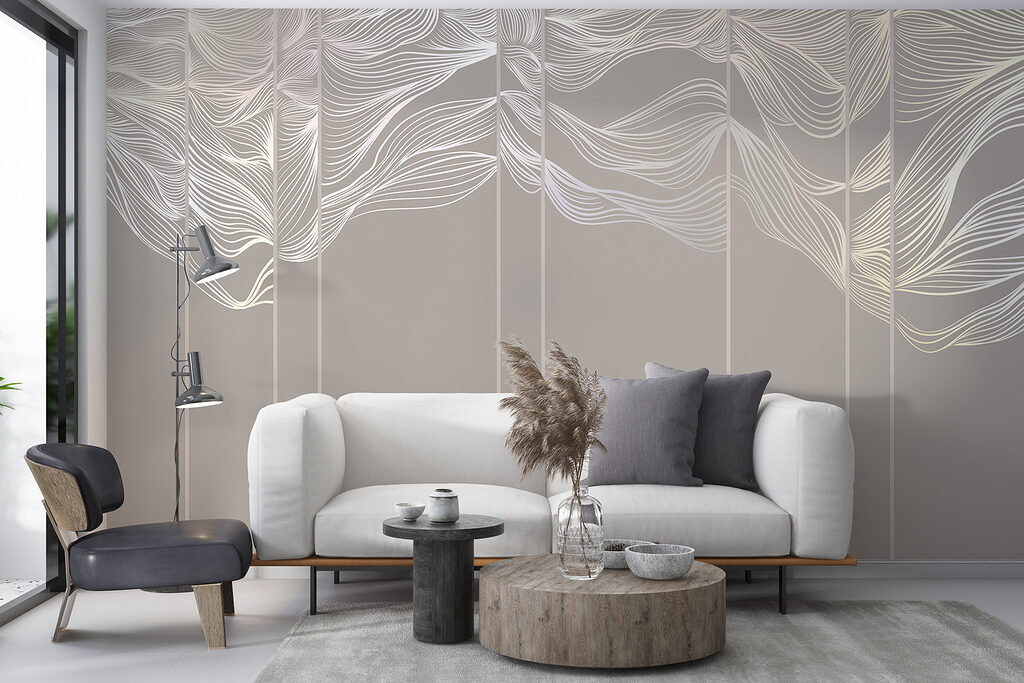 Hojas blancas verticales — interior 6