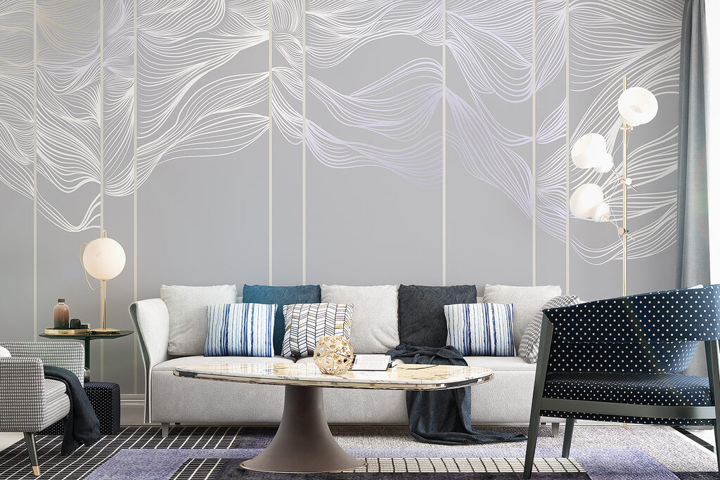 Hojas blancas verticales — interior 5