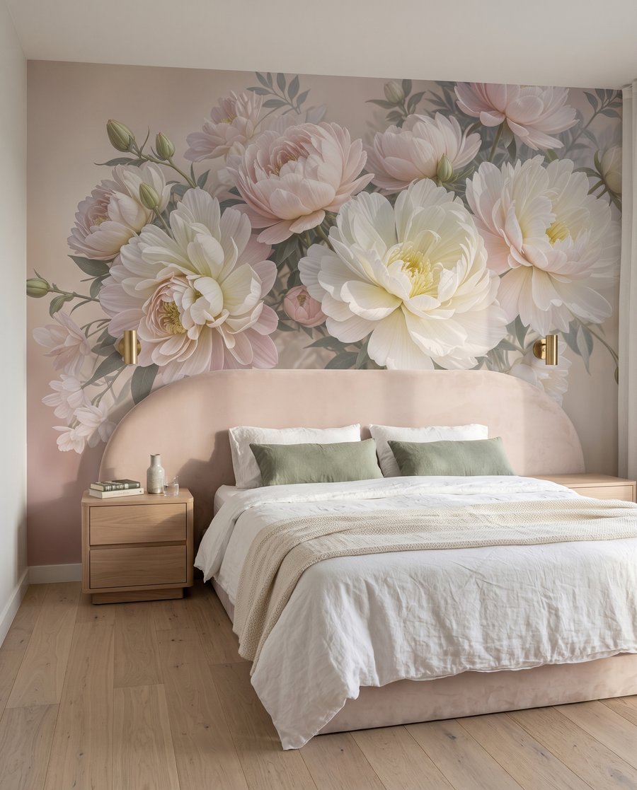 Ramo suave rosa crema — interior 2