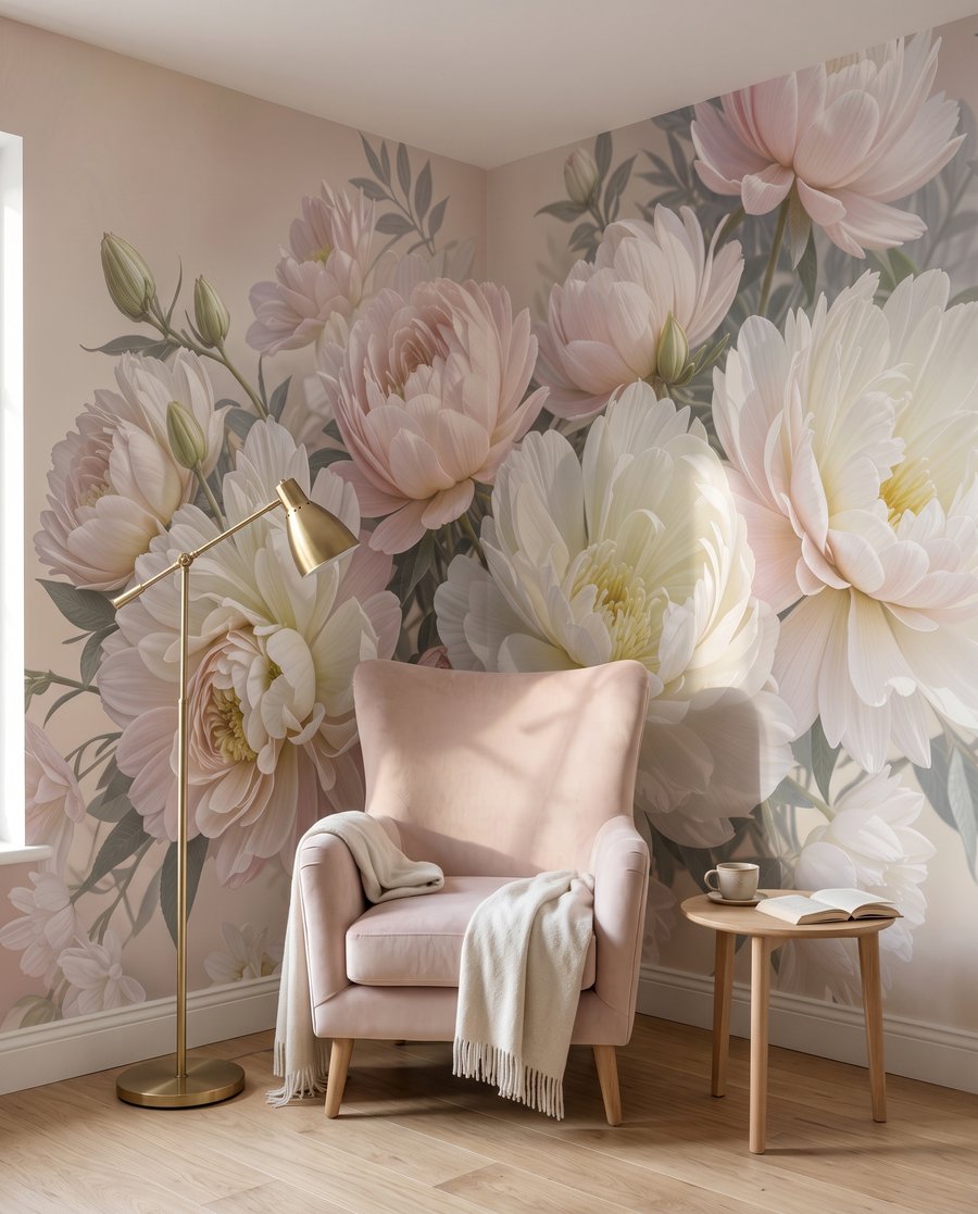 Ramo suave rosa crema — interior 3