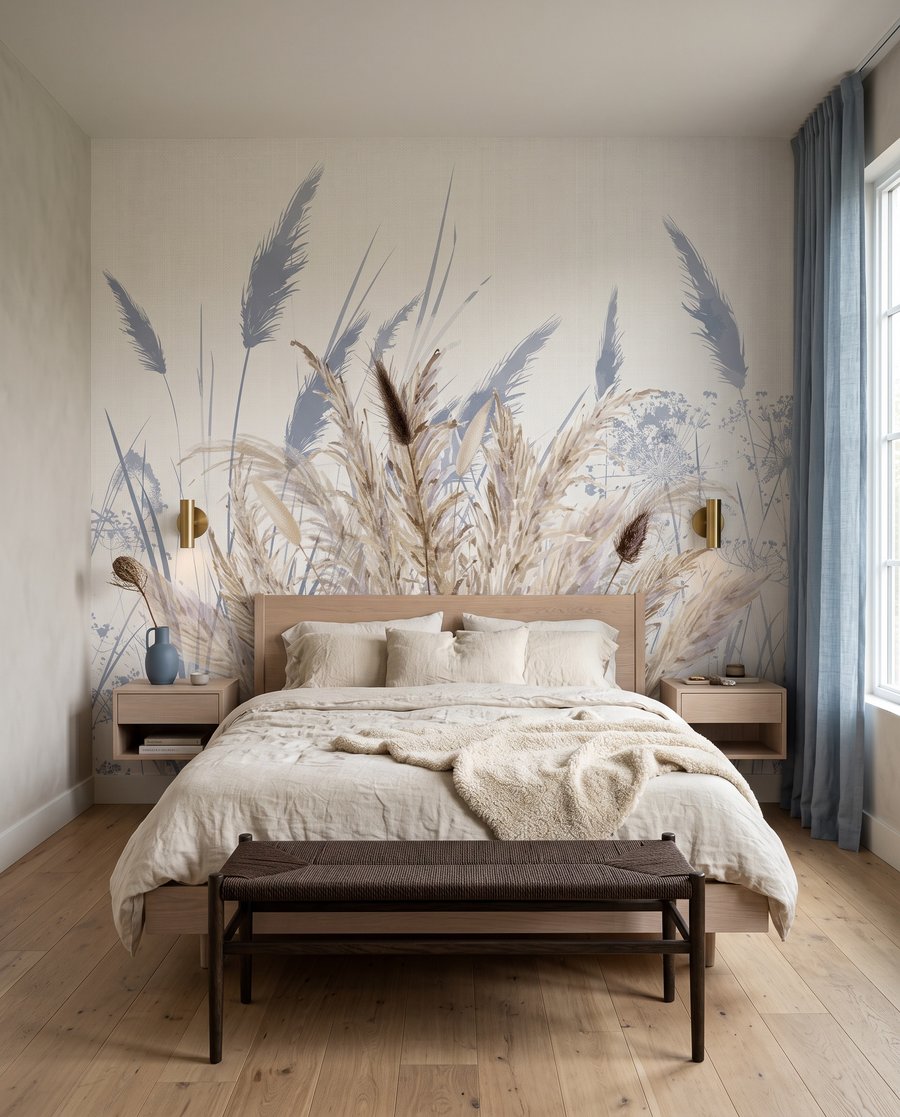 Hierbas con sombras azules — interior 2
