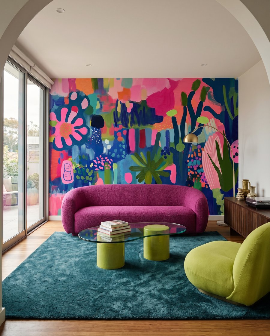 Flores de colores vivos — interior 2
