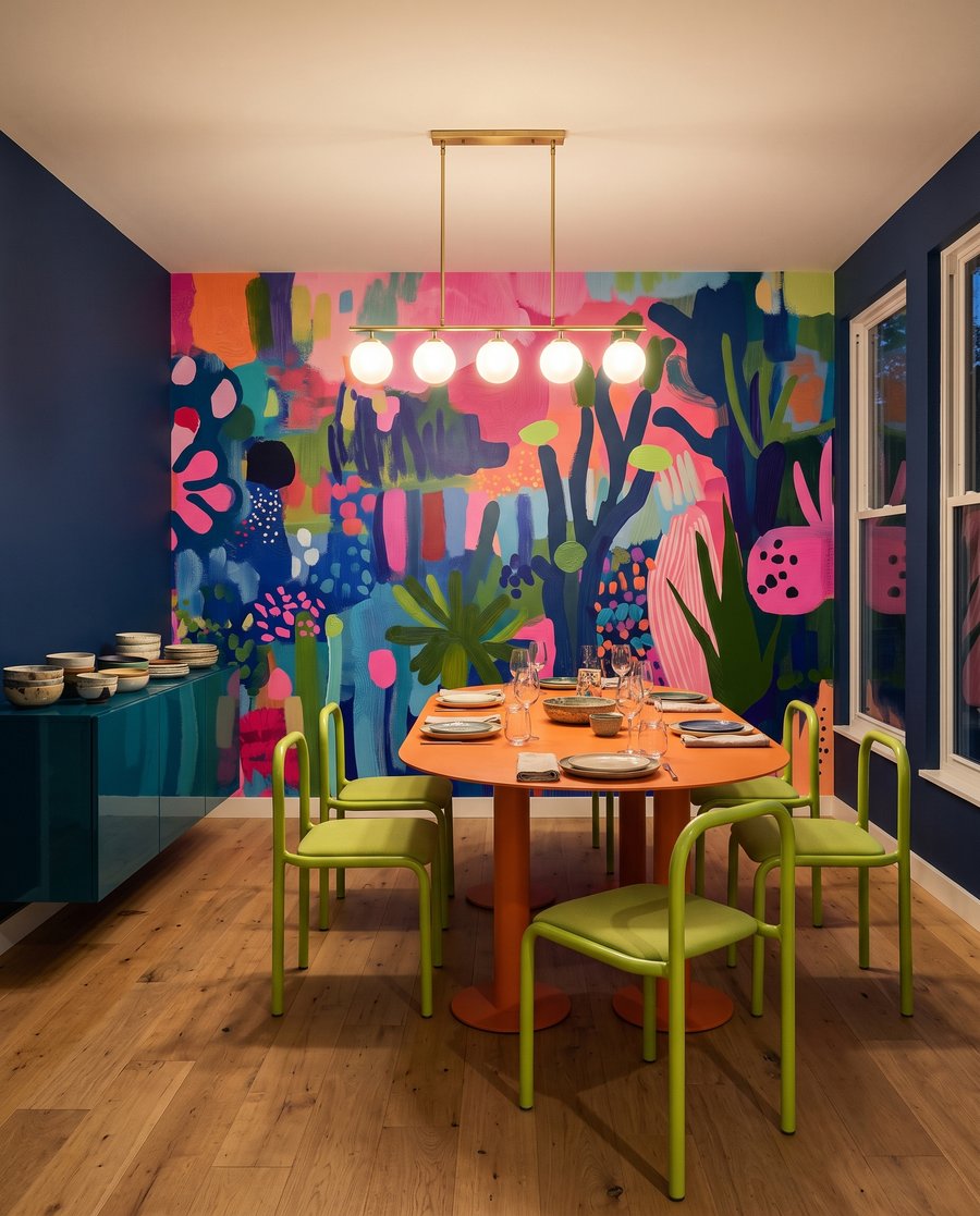 Flores de colores vivos — interior 3