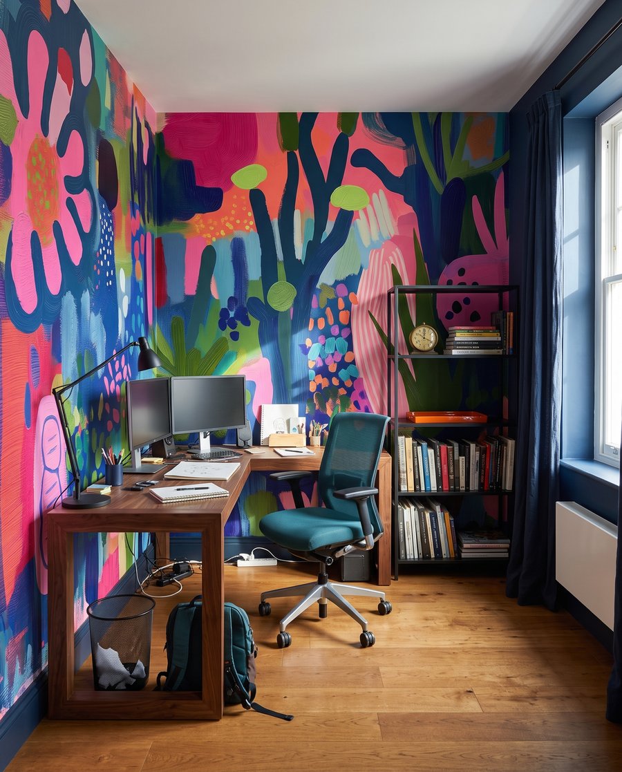 Flores de colores vivos — interior 4