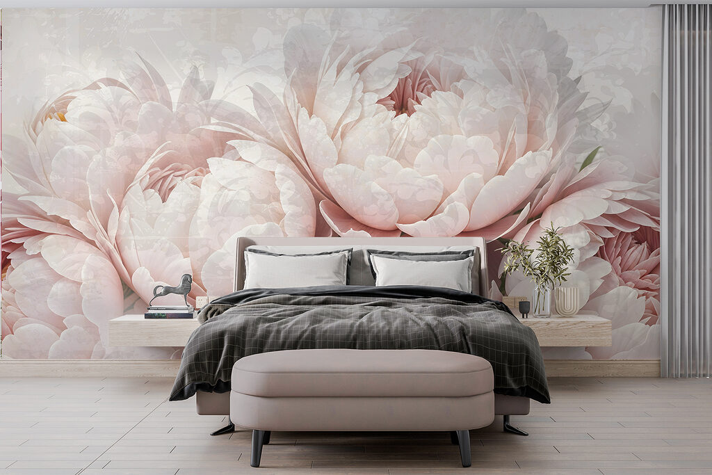 Peonías rosa pálido — interior 1