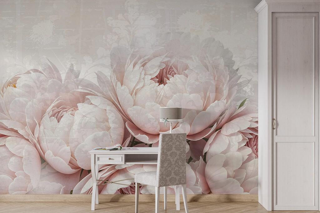 Peonías rosa pálido — interior 4