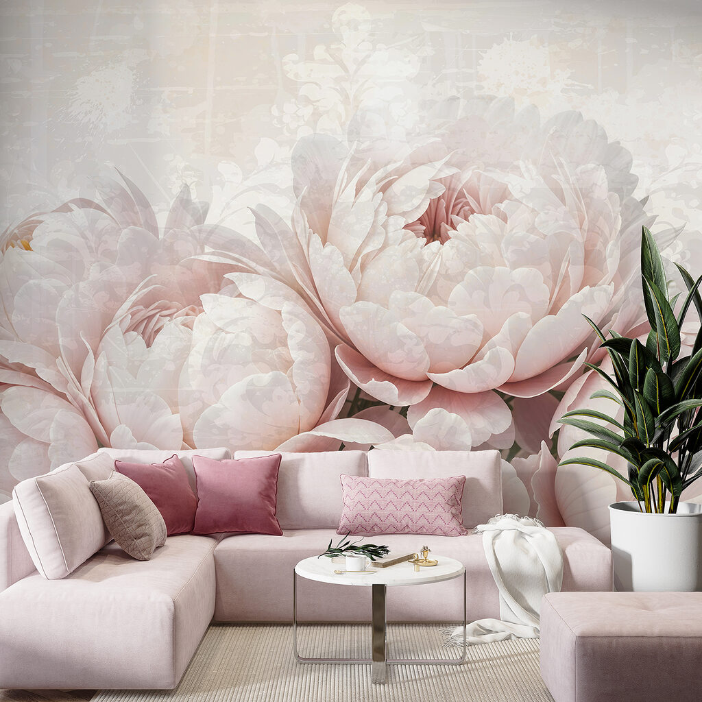 Peonías rosa pálido — interior 5