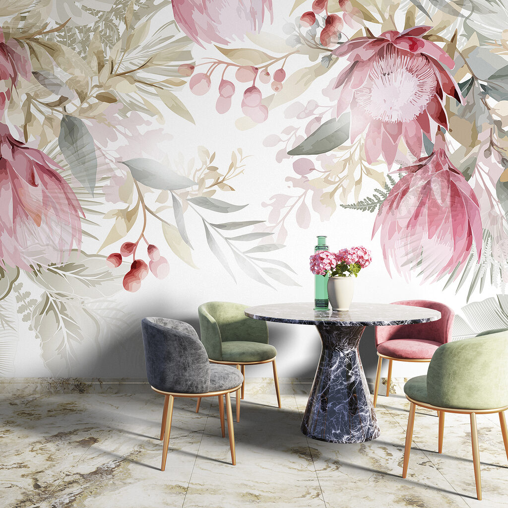 Flores colgantes — interior 6