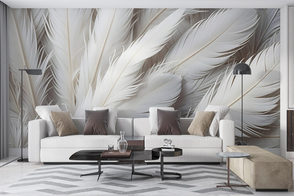 Plumas diagonales con sombra — interior 4