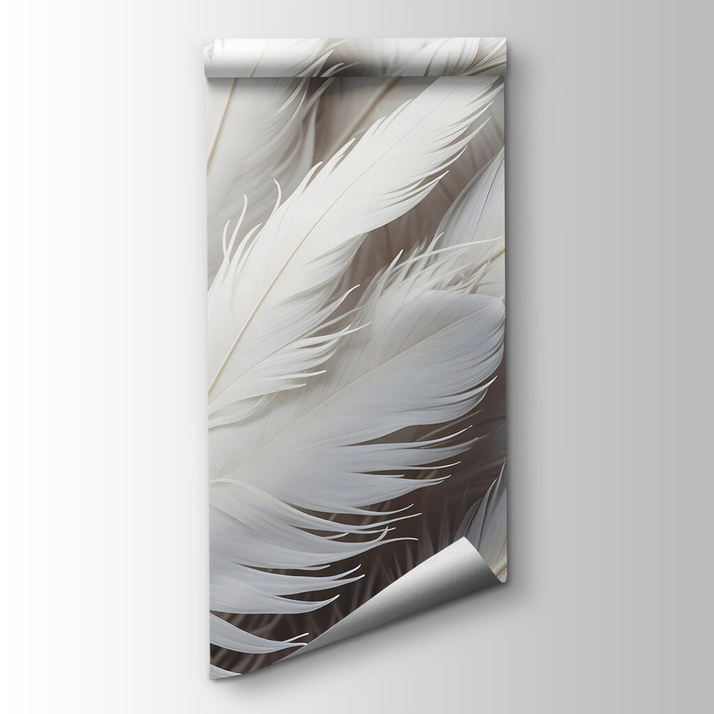 Plumas diagonales con sombra — vista del producto