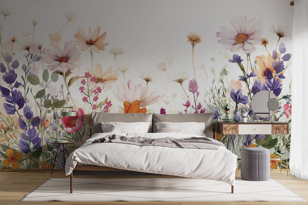 Flores silvestres en hilera — interior 4