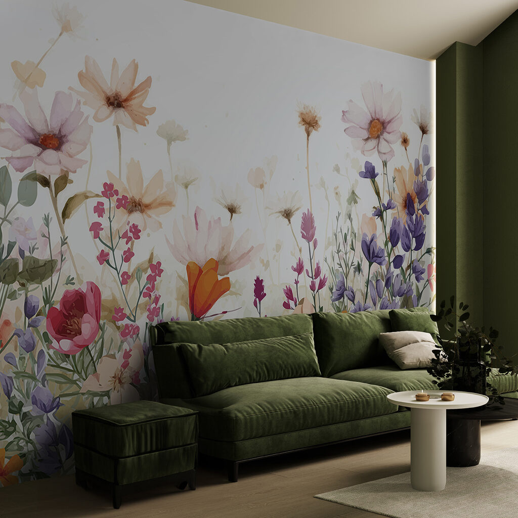 Flores silvestres en hilera — interior 5