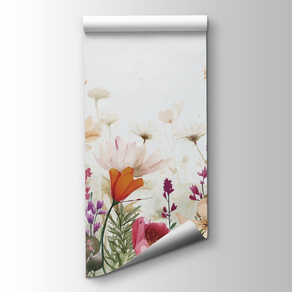 Flores silvestres en hilera — vista del producto
