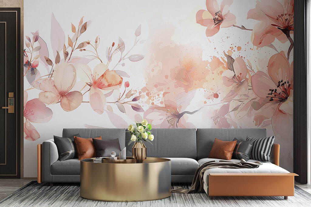 Flores con salpicaduras — interior 2