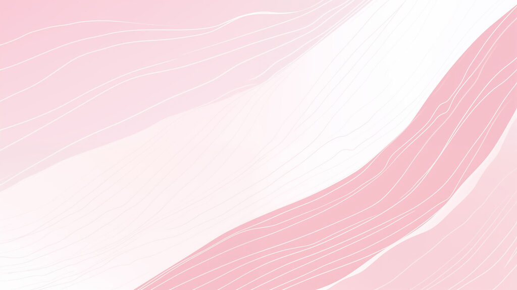 Líneas blancas sobre rosa — diseño completo