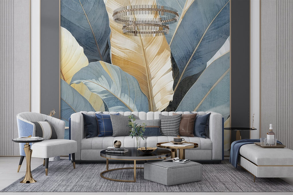 Hojas azules, vetas doradas — interior 5