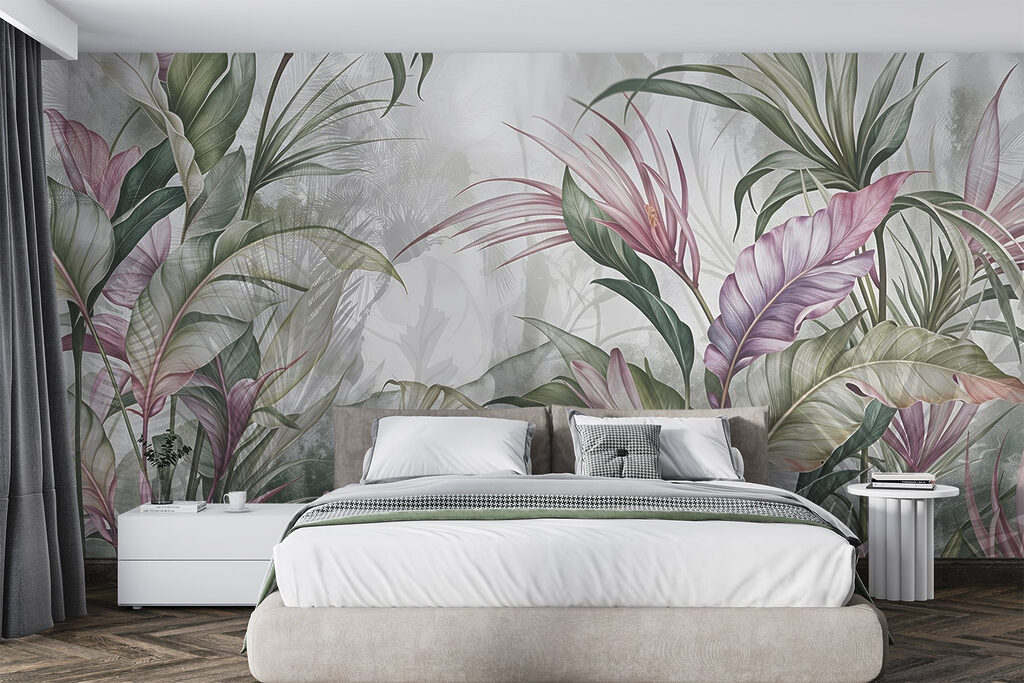 Hojas rosadas en capas — interior 3