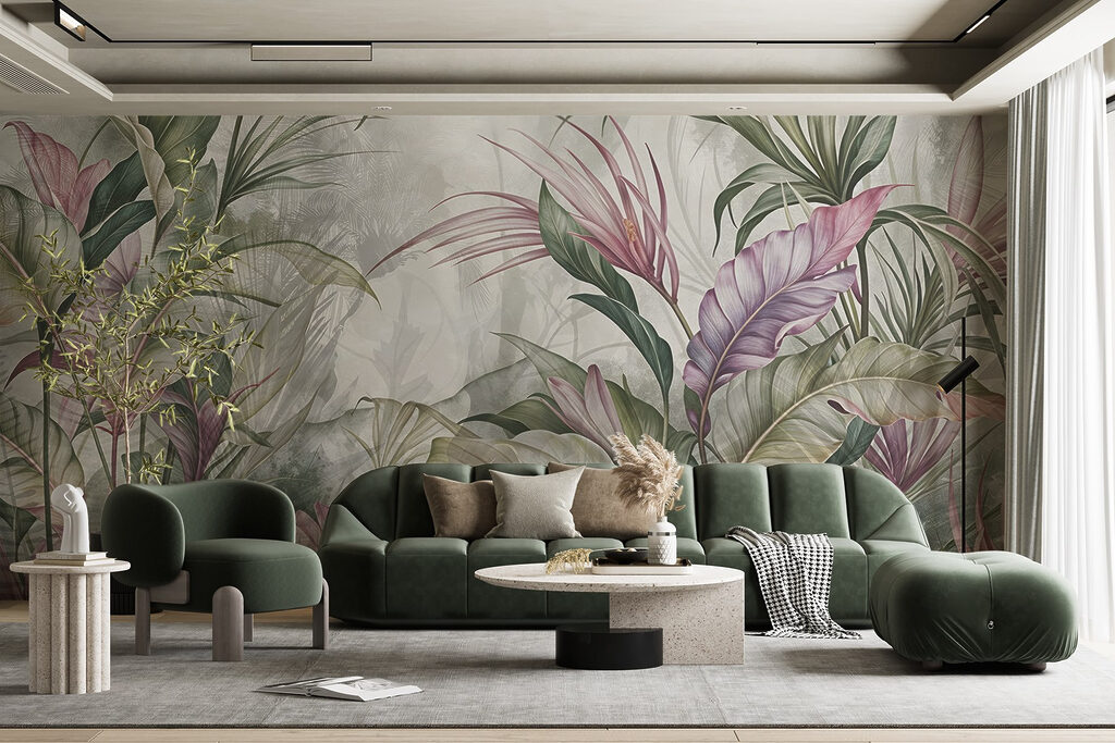 Hojas rosadas en capas — interior 4