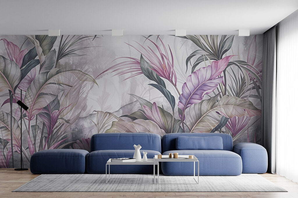 Hojas rosadas en capas — interior 3