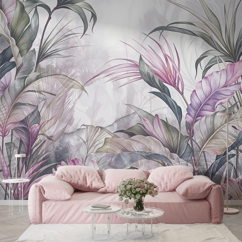 Hojas rosadas en capas — interior 5