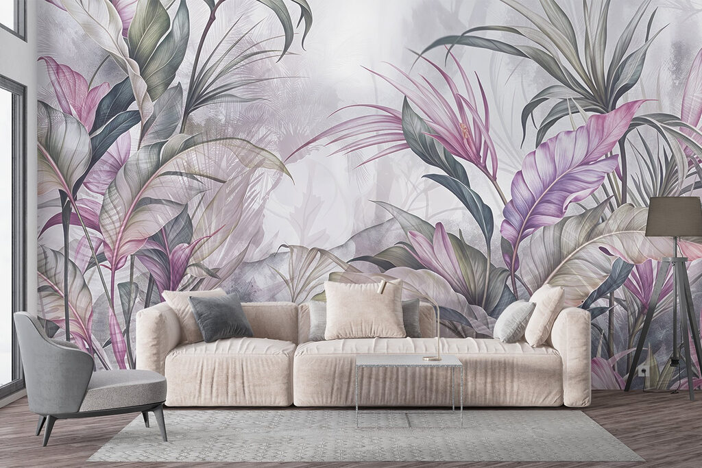 Hojas rosadas en capas — interior 6