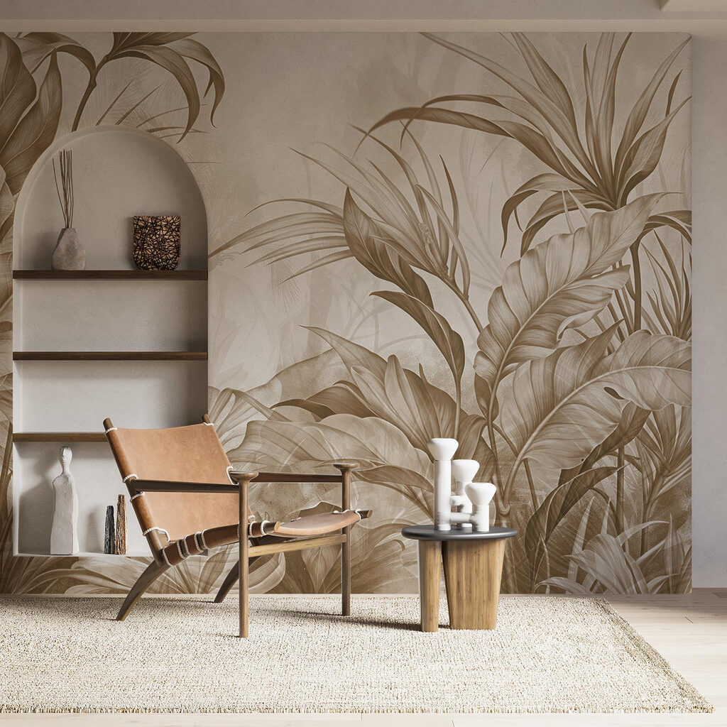 Hojas rosadas en capas — interior 3