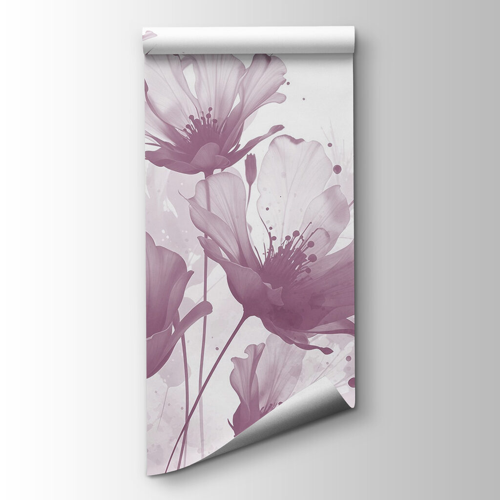 Flores con pinceladas — vista del producto