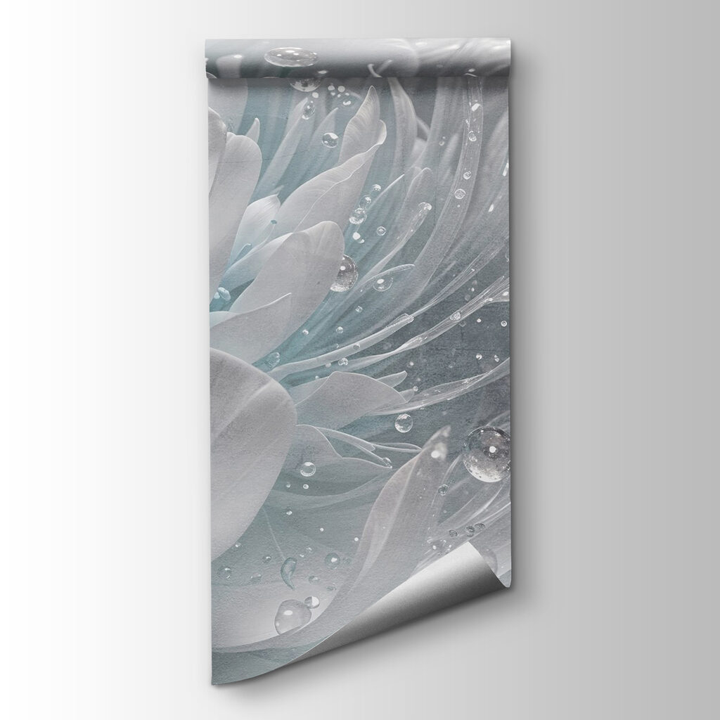 Flor brillante con gotas — vista del producto