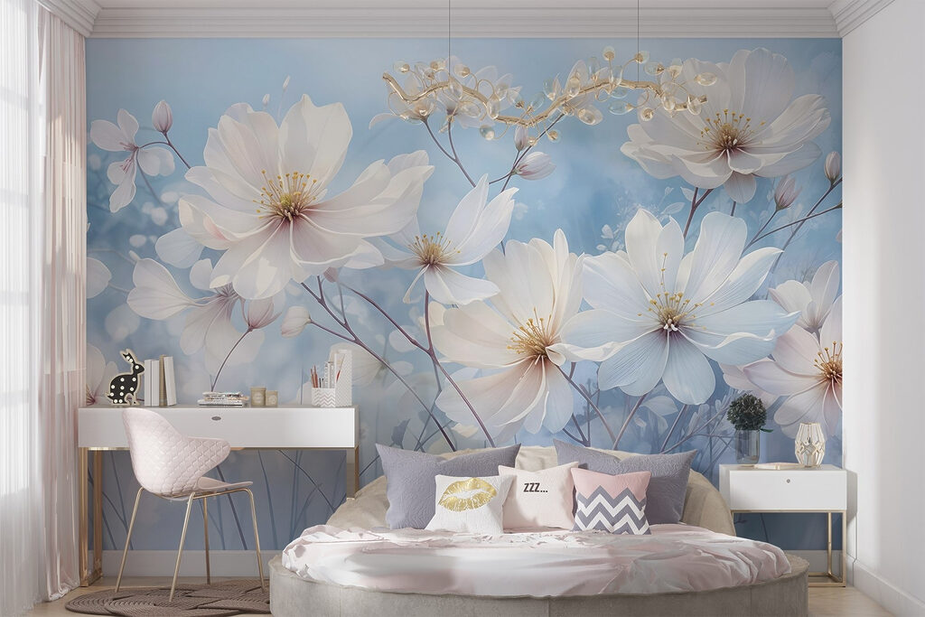 Flores en cielo sereno — interior 1