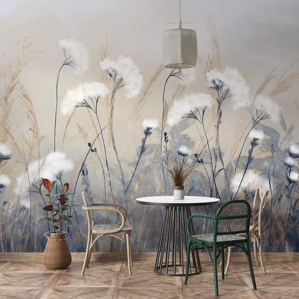 Tallos oscuros y hierbas — interior 5