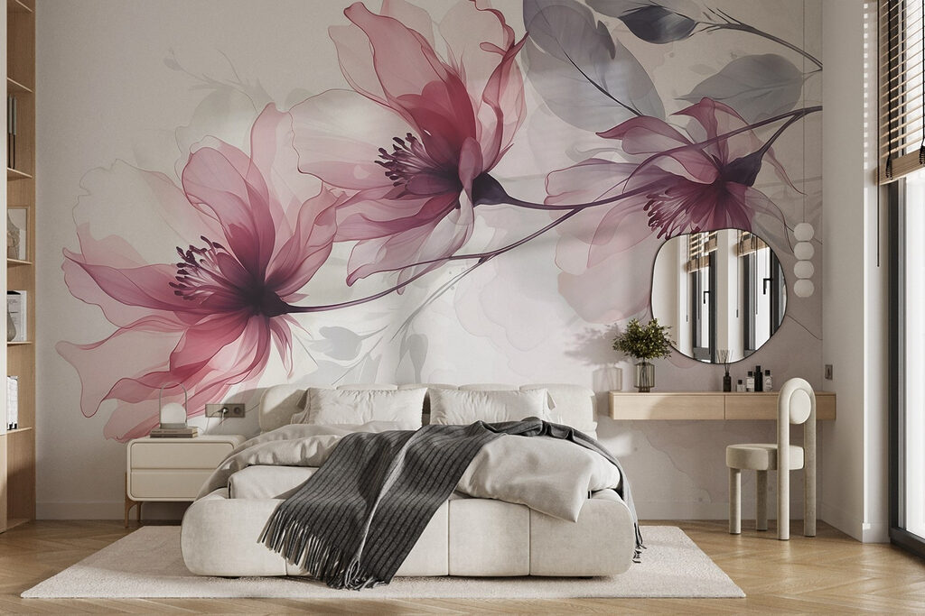 Ramas con flores rosas — interior 2