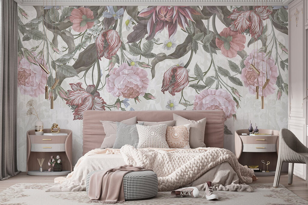 Ramillete colgante con sombras — interior 2