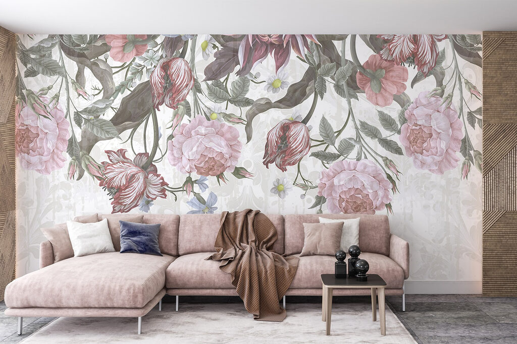 Ramillete colgante con sombras — interior 3