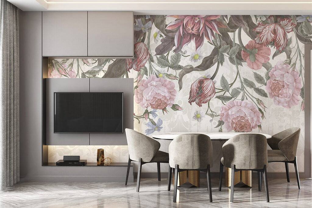 Ramillete colgante con sombras — interior 5