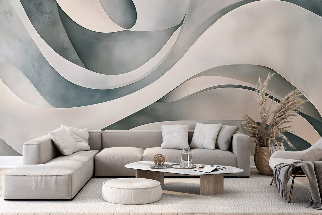 Cintas blancas curvadas — interior 6