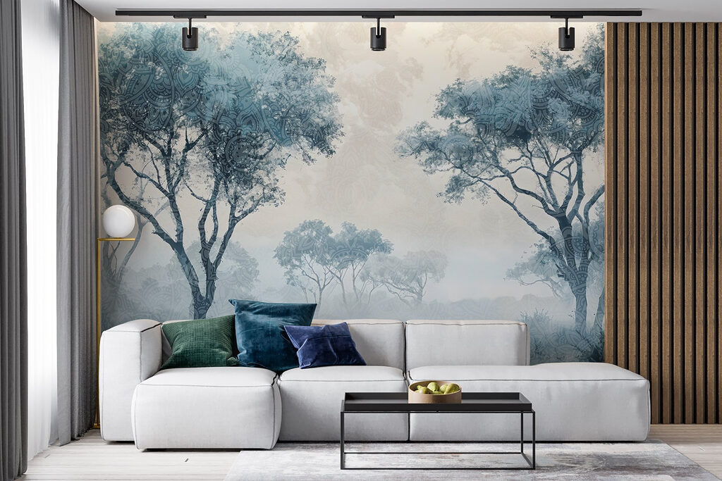 Árboles en un prado — interior 5