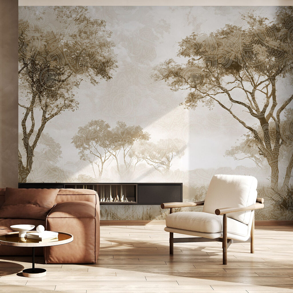 Árboles en un prado — interior 2