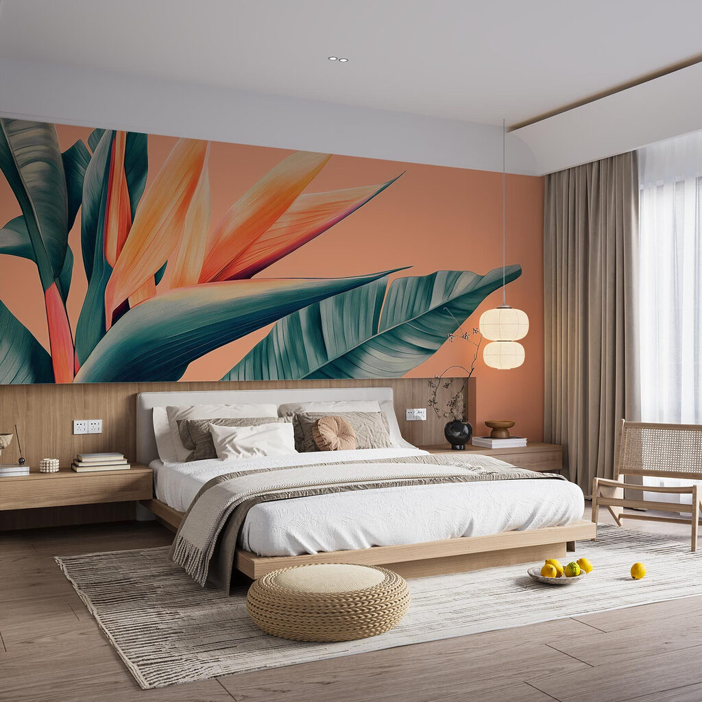 Ave del paraíso naranja — interior 1