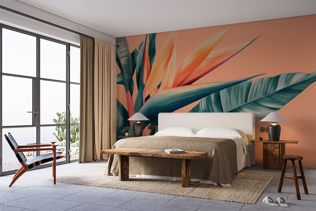 Ave del paraíso naranja — interior 2
