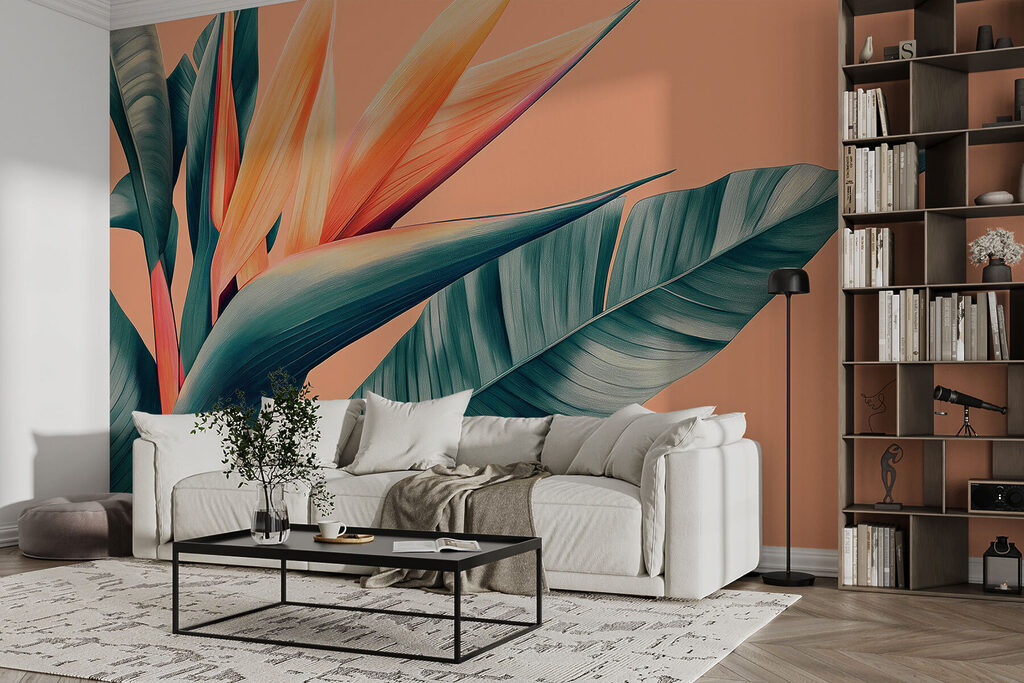 Ave del paraíso naranja — interior 4