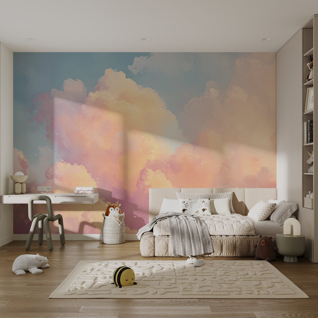 Nubes pastel doradas — interior 3