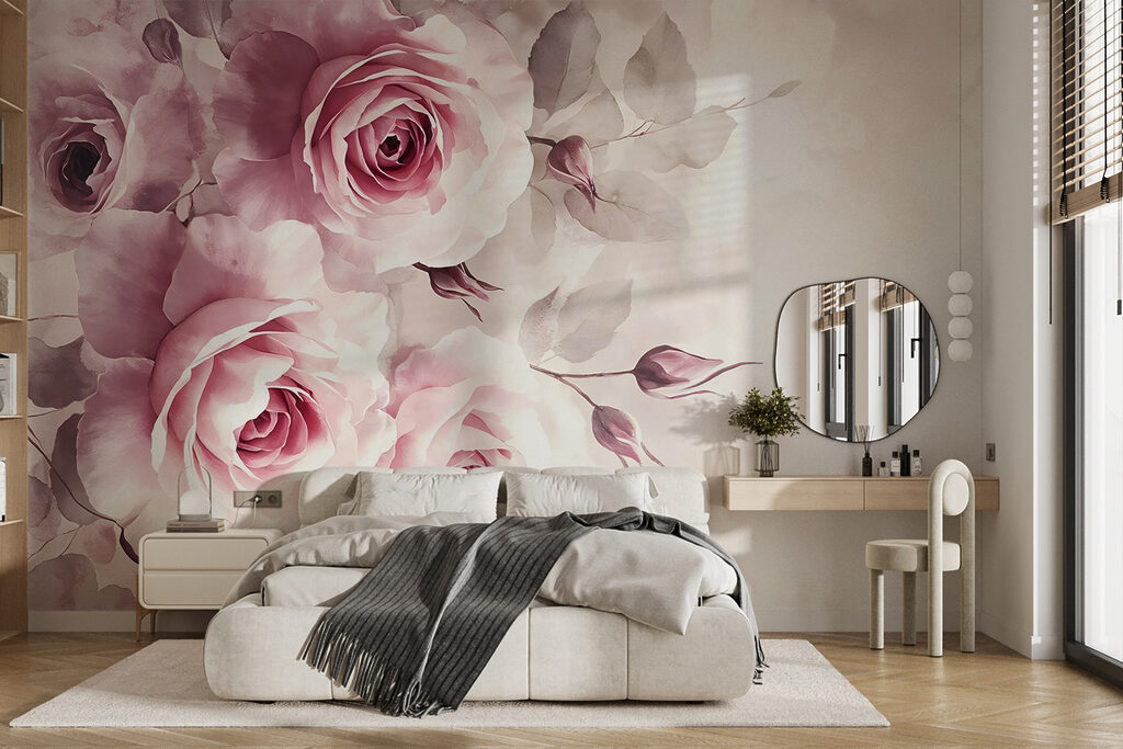 Rosas al borde izquierdo — interior 3