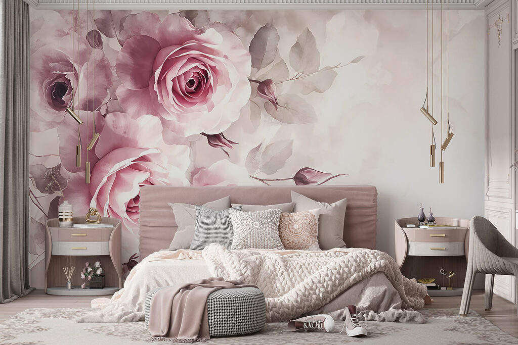 Rosas al borde izquierdo — interior 4